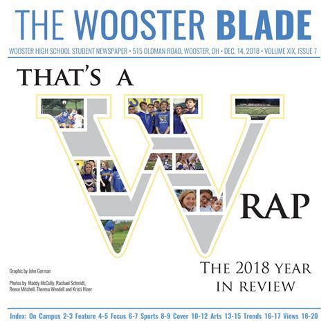 Wooster Calendar Benefits