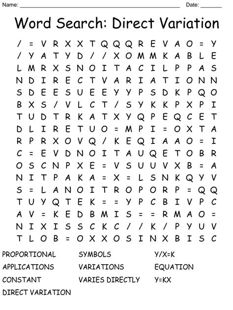 Word find variations