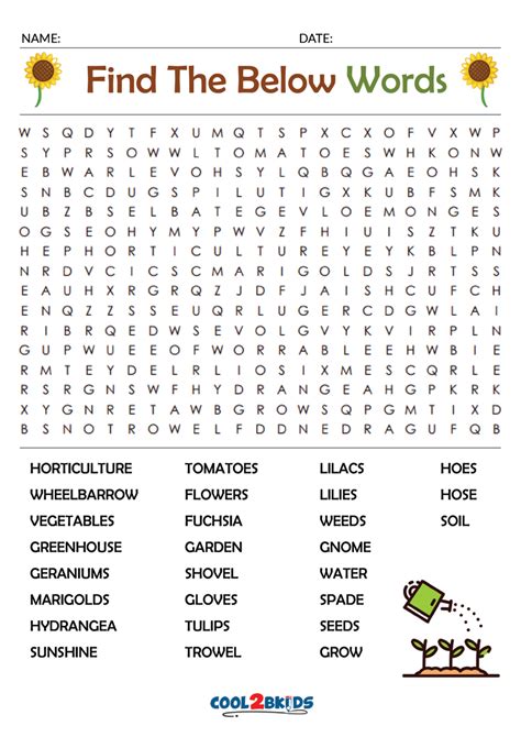 Word finds for adults