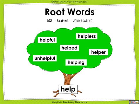 Word Knowledge Roots