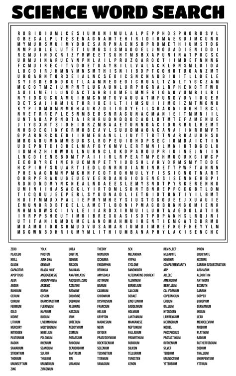 Word search anomalies