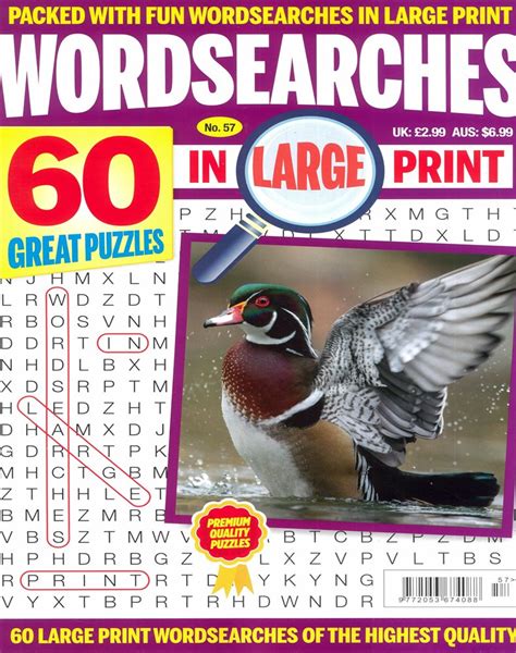 Word Search Magazine