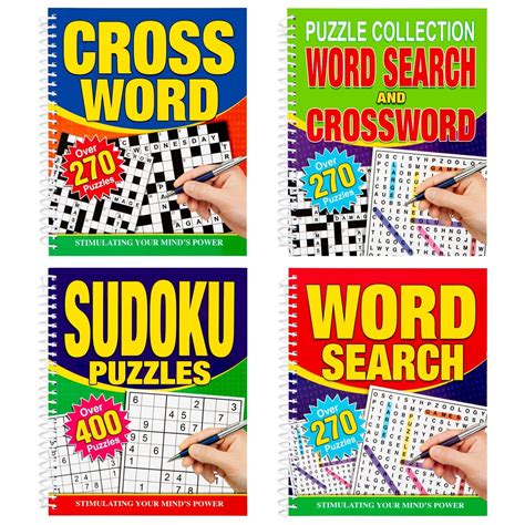 Description of Word Search Puzzle Books