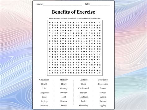 Word search puzzles benefits