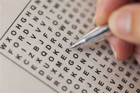 Description of Word Search Tips