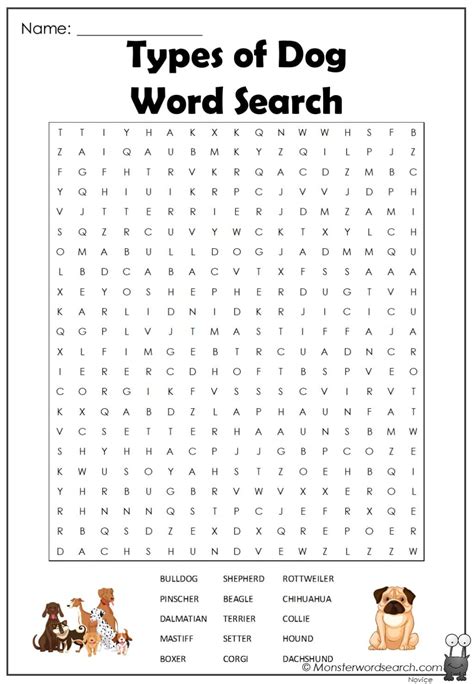 Word Search Types