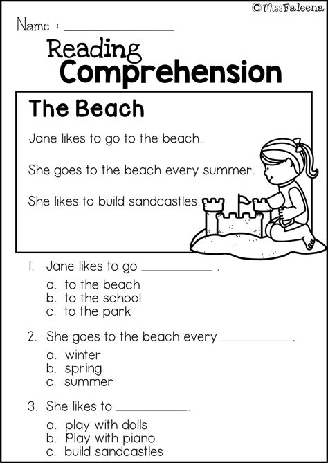 Worksheets for language arts education