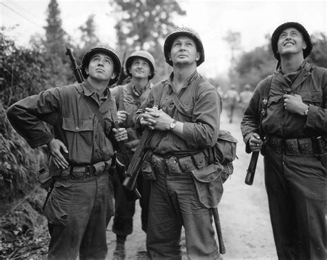 Allied Soldiers with M1 Garand Rifles