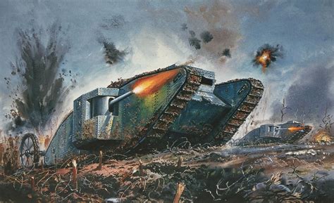 World War I tanks challenges