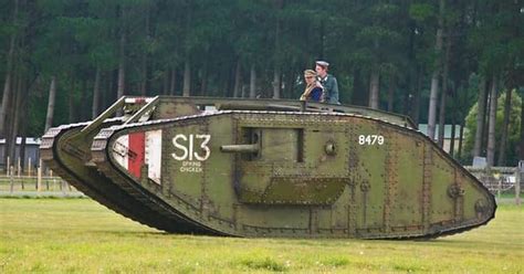 World War I tanks used for reconnaissance