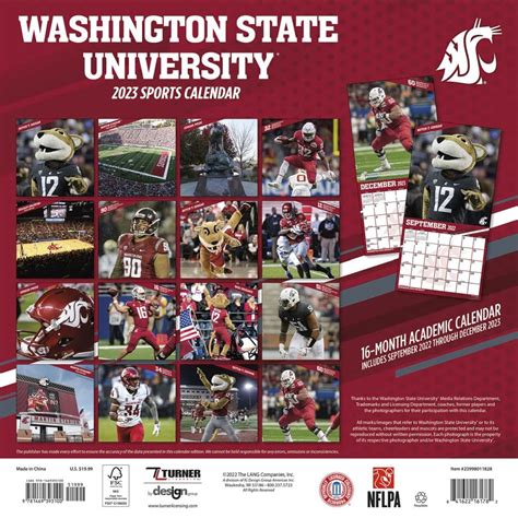 WSU Calendar Planner