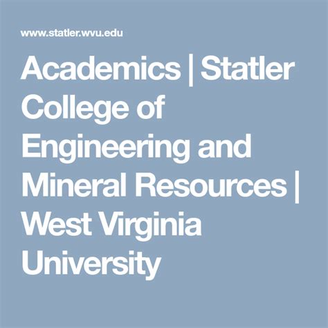 WVU Academic Resources