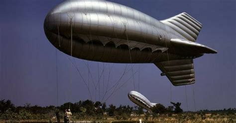 WW2 Blimps Reconnaissance