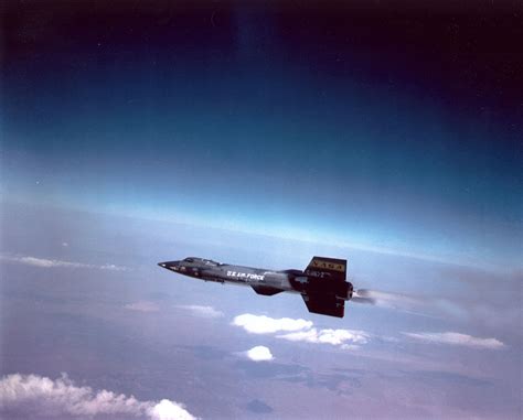 X-15 rocket-powered aircraft