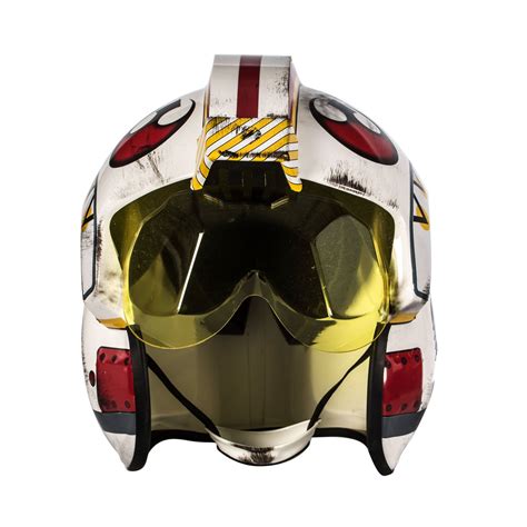 X-wing fighter pilot helmet design