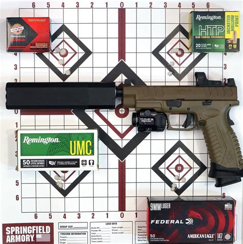 Springfield Armory XD 9mm Compact Reliability Testing