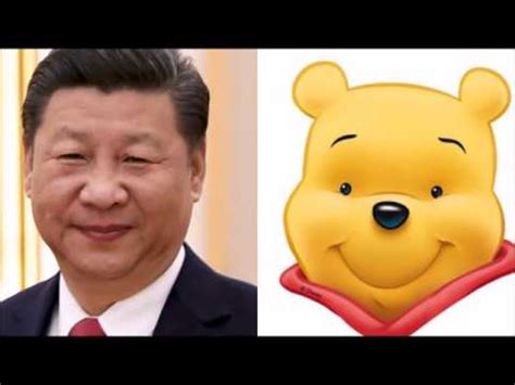 Xi Jinping and Winnie the Pooh lookalike