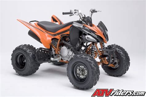 Yamaha Raptor 250 Orange