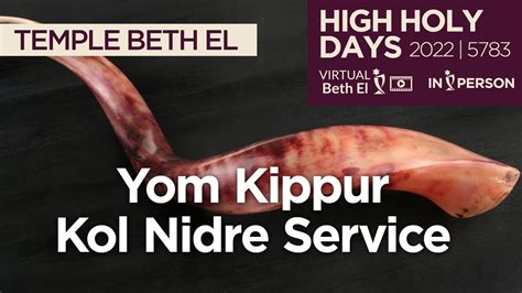 Yom Kippur Kol Nidre