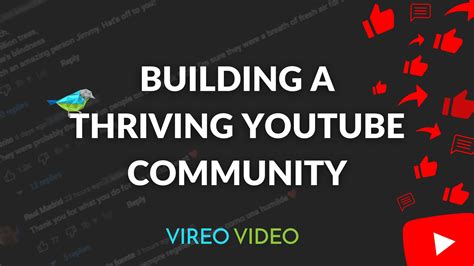 YouTube community building