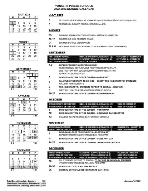 yps calendar tips image