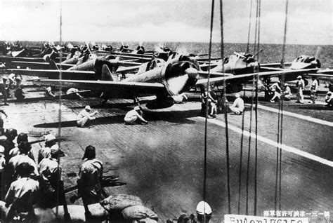 A6M Zero taking off from carrier