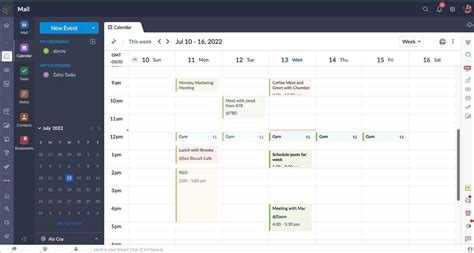 Zoho Calendar Tasks